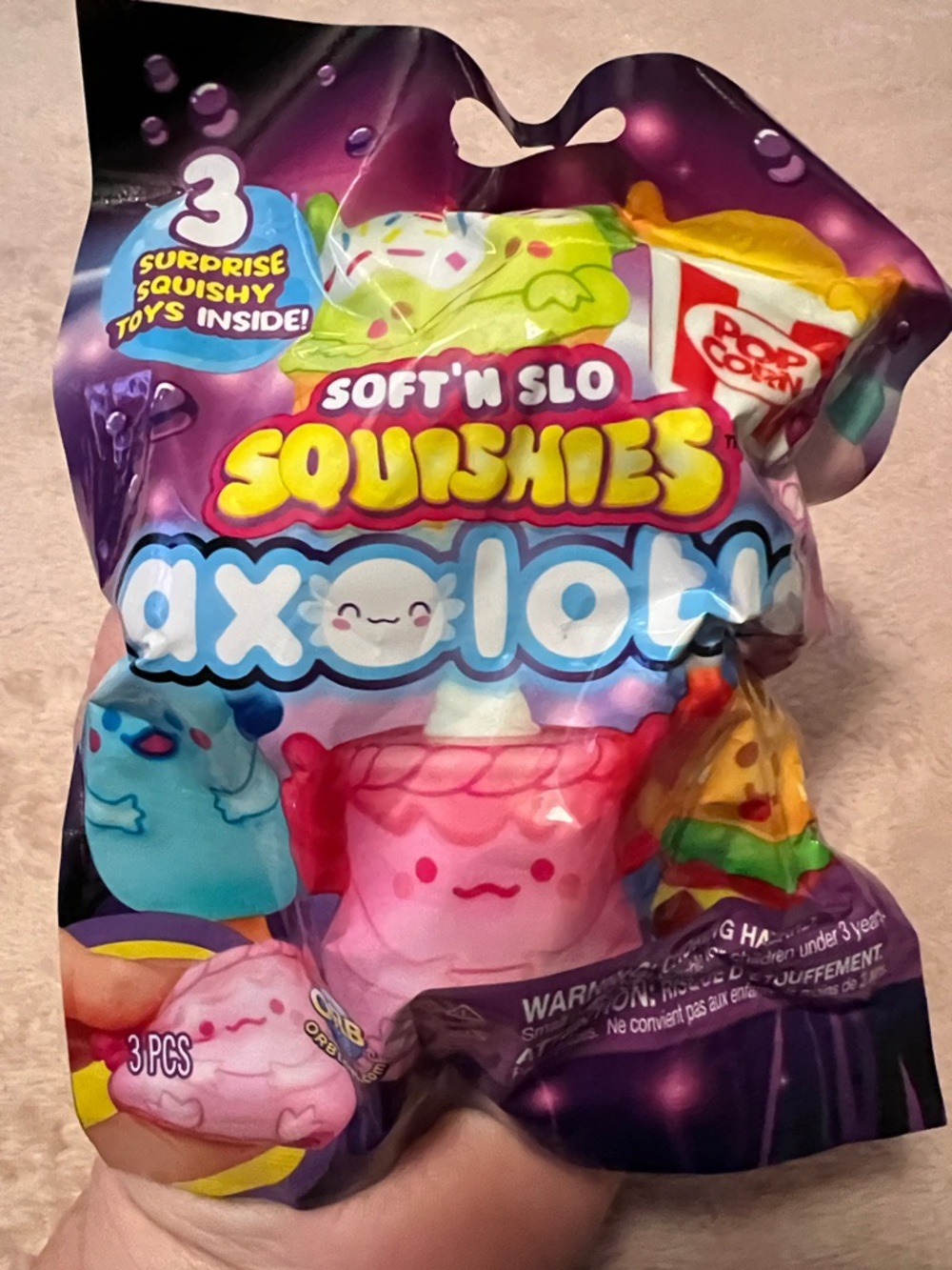 Axolotl Kids Toy - Pink